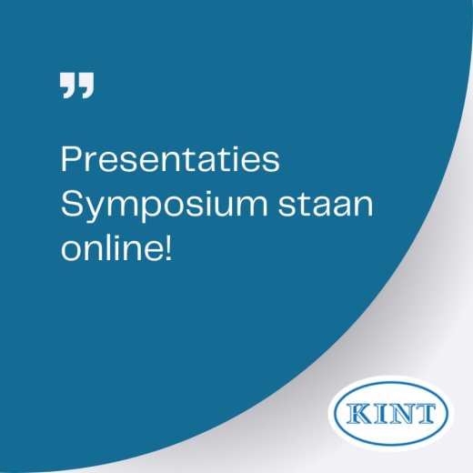 Bekijk details: Presentatie Symposium staan online